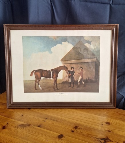 Framed eclipse print - eclipse, george