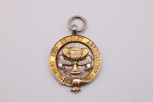 Silver albert shield fob - shield,