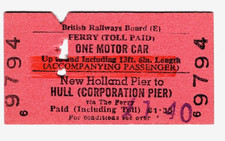 Railway / ferry ticket