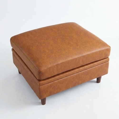 76cm faux leather storage - 76cm,