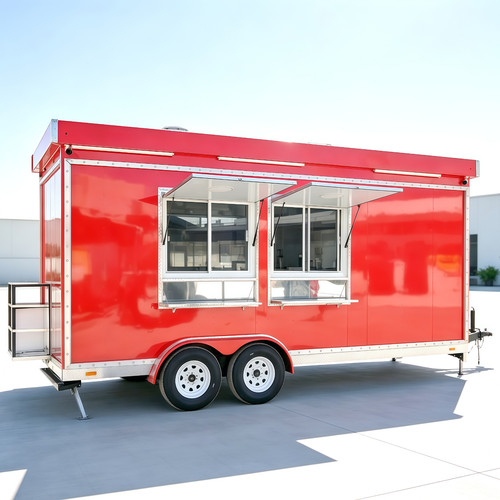 Food trailers fully equipped - food,