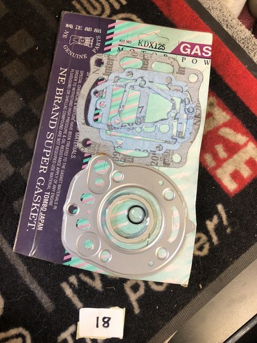 Kawasaki kdx125 top end gasket - kdx125,