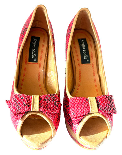 Nwt sergio todzi red - nwt, 5
