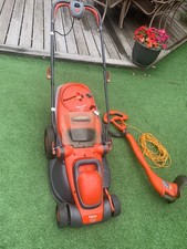 FLYMO MULTIMO 420XC CORDED ELECTRIC LAWN MOWER WITH EASI REEL & FLYMO STRIMMER