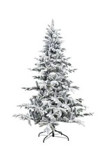 Snow covered christmas tree - snow,