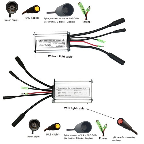 48v 36v 22a controller 500w - controller,