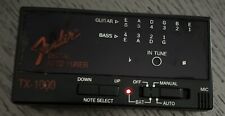 FENDER TX-1000 DIGITAL AUTO TUNER  With A Brand 9v Battery Fully Working As Seen
