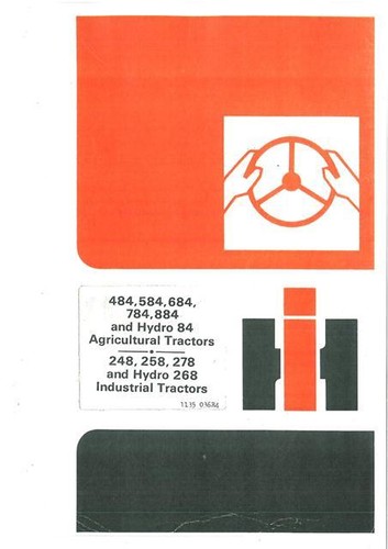 International tractor 484 - tractor,