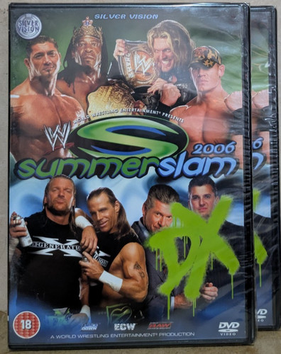 Wwe summerslam 2006 dvd - summerslam,