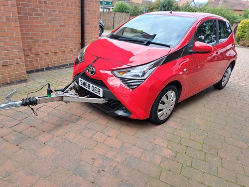 Toyota aygo with fitted taf - fitted,