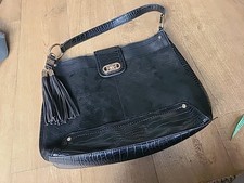 River island large black faux - island,