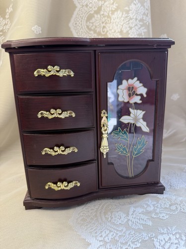 Vintage musical jewelry box - musical,