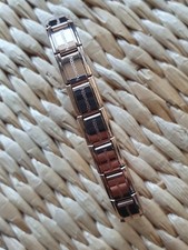 Nomination Classic Stainless Steel Starter Bracelet With 18  Links NEW Rose Gold
