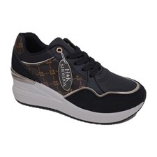 Ladies Wedge Trainers Womens