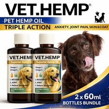 Dog Cat Hemp Oil 2 × 60ml –