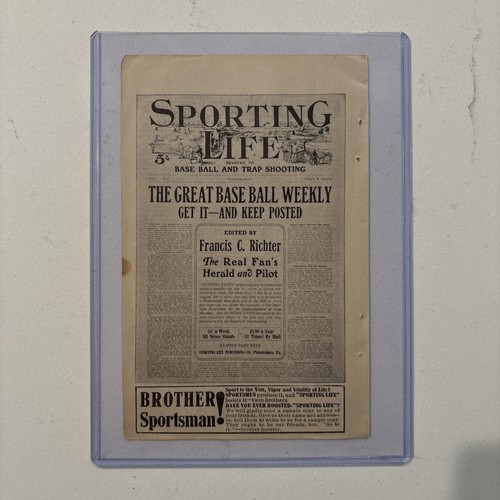 1915 sporting life newspaper - 1915,
