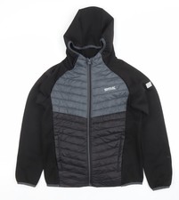 Regatta Boys Black Hooded