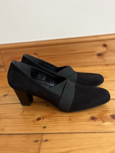 Ladies shoes black suede eu44 - shoes,