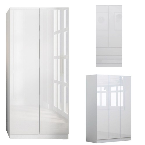 Door wardrobe white - 2/3,