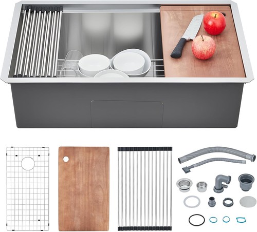 30in workstation kitchen sink - 30in,