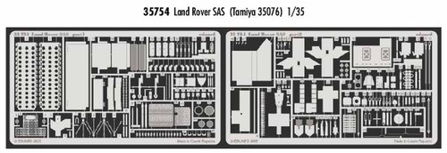 Eduard 35754 etched - 1:35,