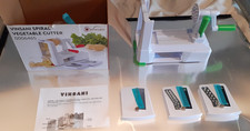 3-Blade Spiralizer Vegetable Cutter, Ribbon, Thick & Thin Blades, Boxed Vinsani