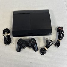 Playstation 3 PS3 Super Slim 500gb Console - CECH-4003C Full Set Up #3