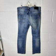 Replay Jeans Mens W32 L34 Blue