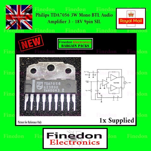Philips orig tda7056 btl - tda7056, 3w