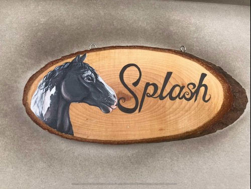 Hand painted horse - hand, pony
