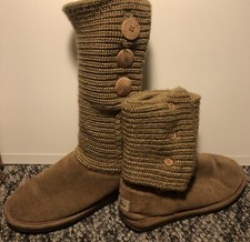 Bearpaw ‘Button’ Knit