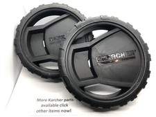 Karcher K2 Pressure Washer Wheels x2 Set Pair 5.515-357 *******Free Post*******