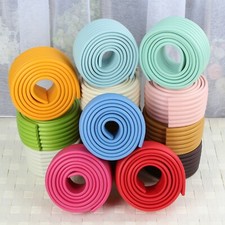 Kids Safety Foam Rubber Bumper Strip Table Edge Corner Protector UK W-Shaped 2M