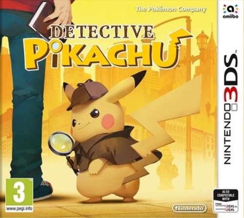 Detective pikachu pegi - pikachu, (3ds)