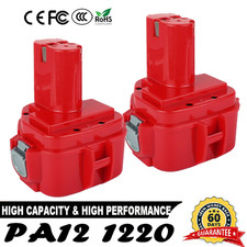 2X For Makita PA12 1200 1220 1222 1233 1234 1235 192598 12V 4.8Ah NiMH Battery
