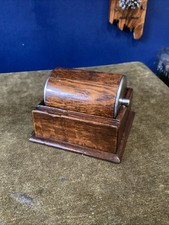 Oak Art Deco Cigarette Dispenser Desk Top Revolving Patent No 298066