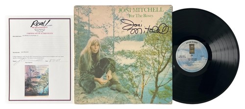 Joni mitchell signed for - signed,