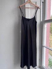 All Saints black slip dress size small