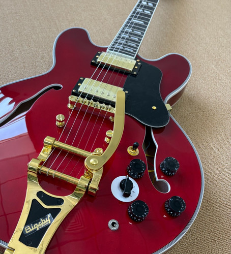 Custom red 335 style electric - custom,