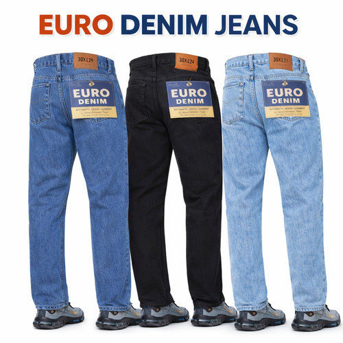 Mens denim jeans waist - jeans, 32