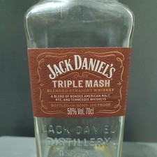 Jack Daniels Triple Mash Whiskey 70cl Bottle Empty