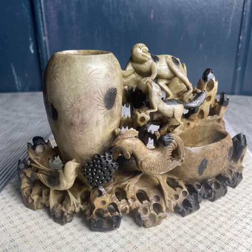 Vintage chinese soapstone - chinese,