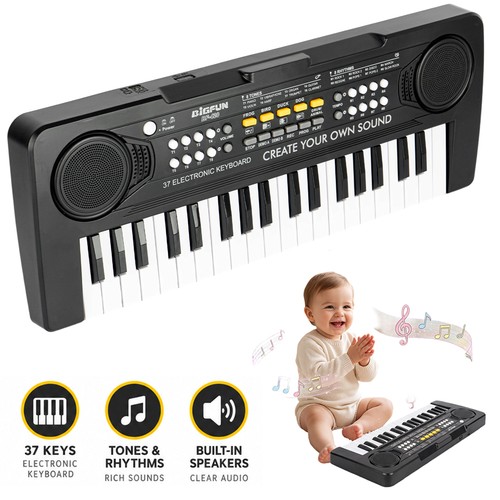 Electronic piano keyboard - electronic, 37