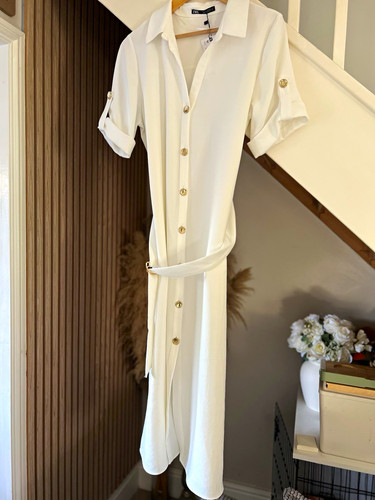 Zara women white shirt - white,