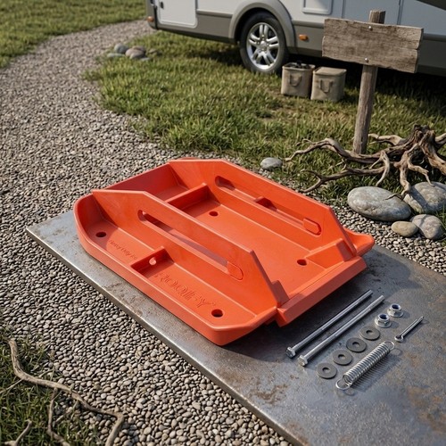 For motorhome jack foot - motorhome, pad