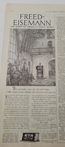 1926 freed eisemann radio - 1926, freed-eisemann