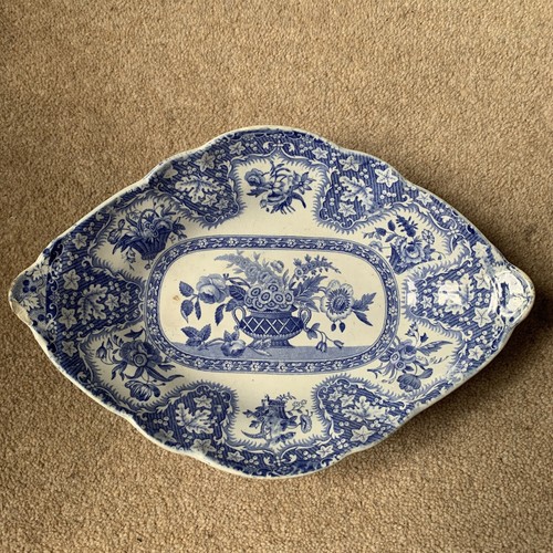 Early 19th century spode - , blue