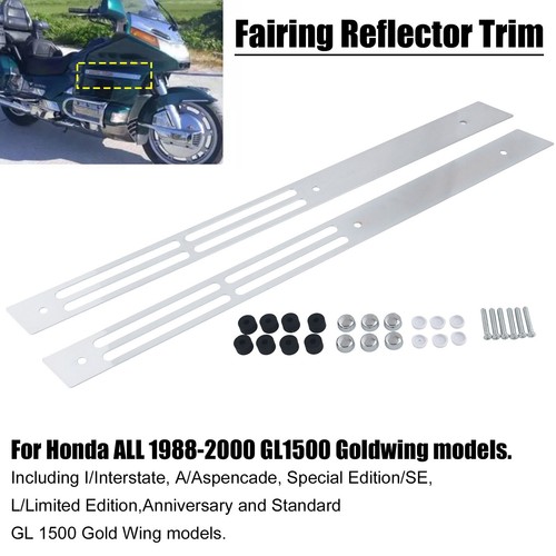 Chrome fairing side moulding - fairing,
