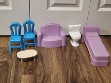 Lot of Assorted Doll Furniture