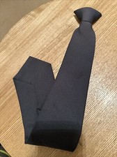 Ex Police Green Clip on Tie